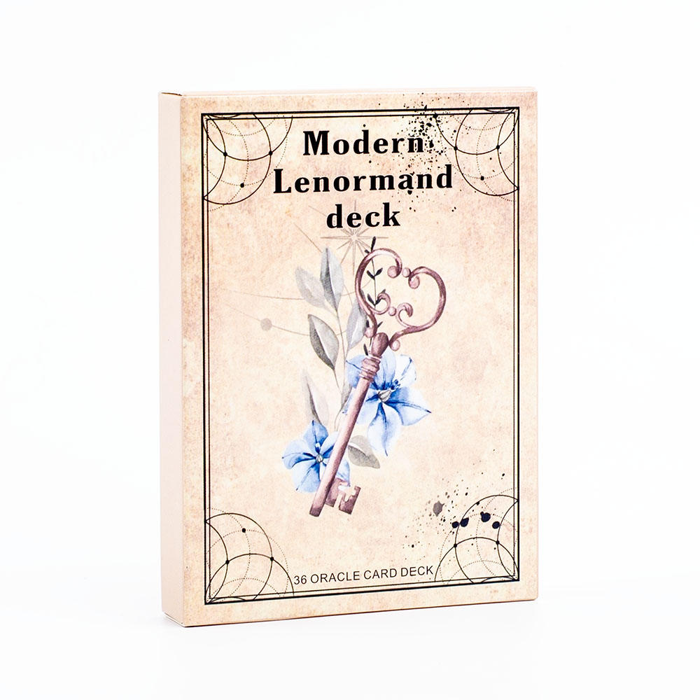 Board Game Research - Papan dek Lenormand Modern, versi bahasa