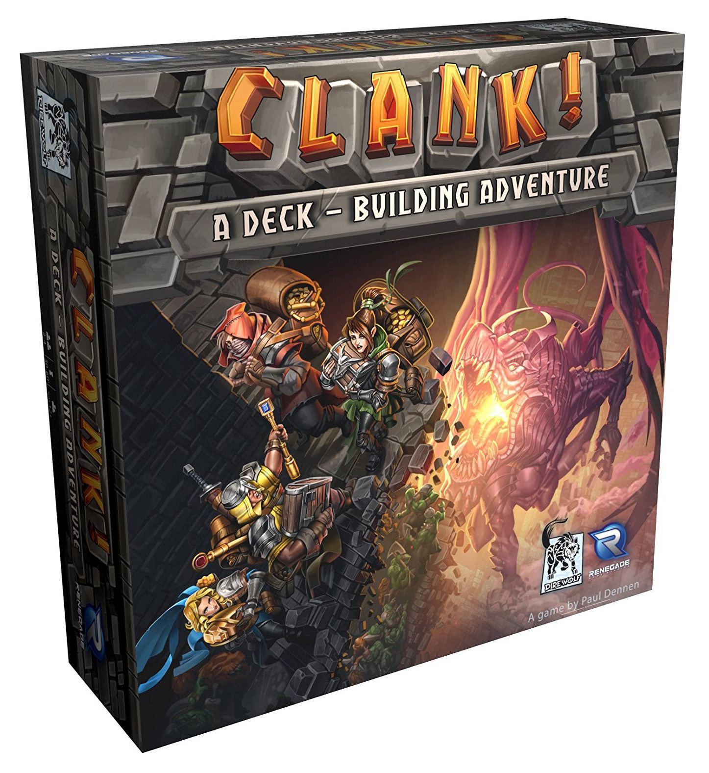 Board Game Research - Renegade Game Studios Clank! Permainan Petualangan