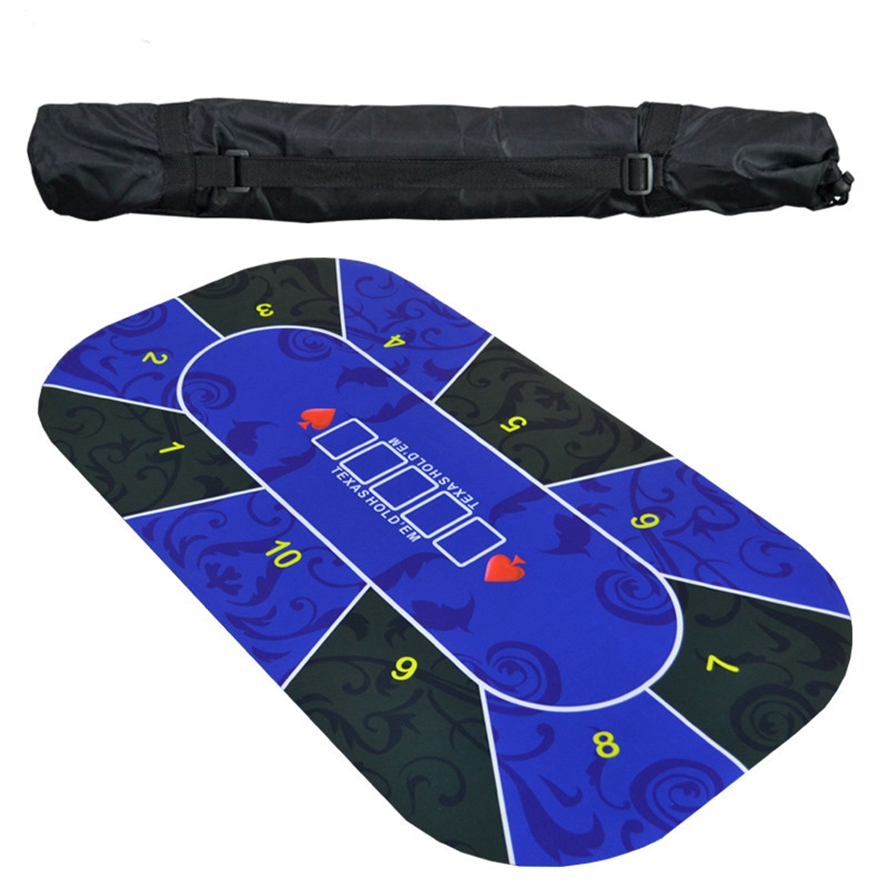Board Game Digital - 1.2*0.6M Texas Hold'em Poker Taplak Meja