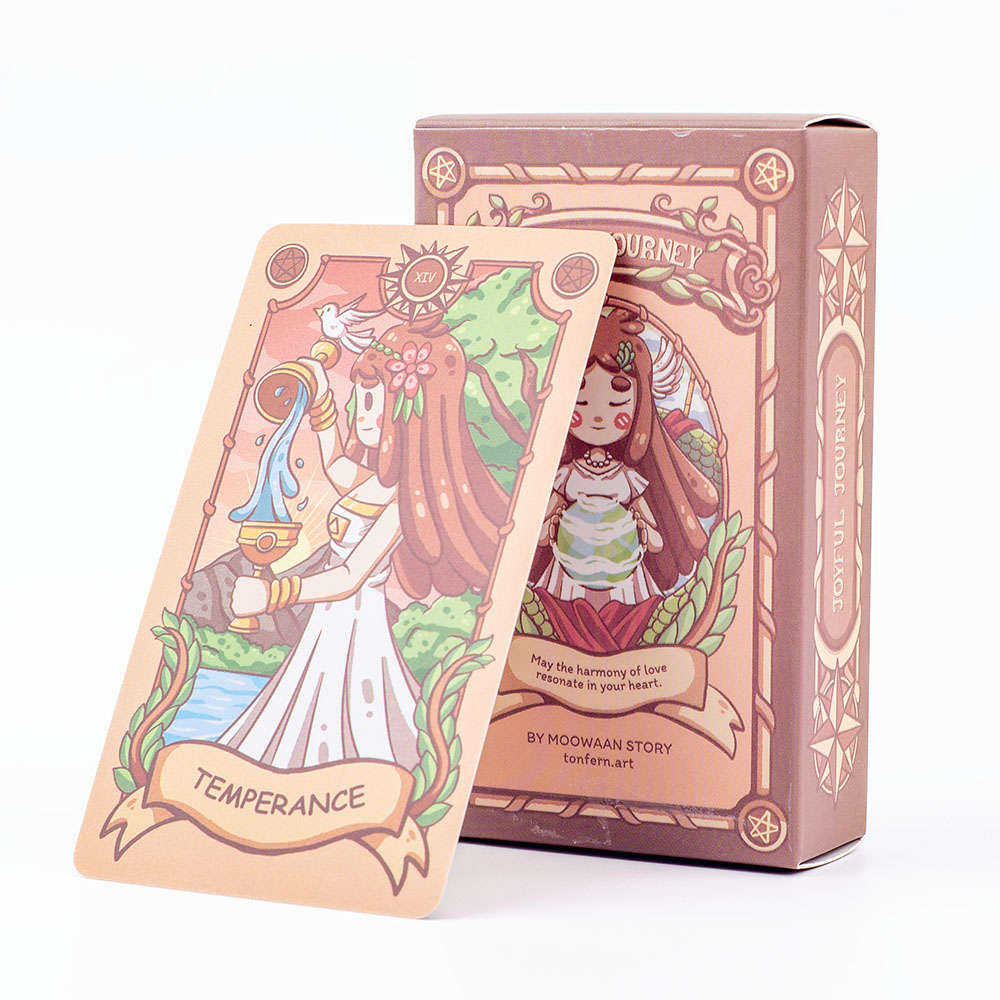 Board Game Research - Perjalanan menyenangkan Tarot Deck -78 permainan