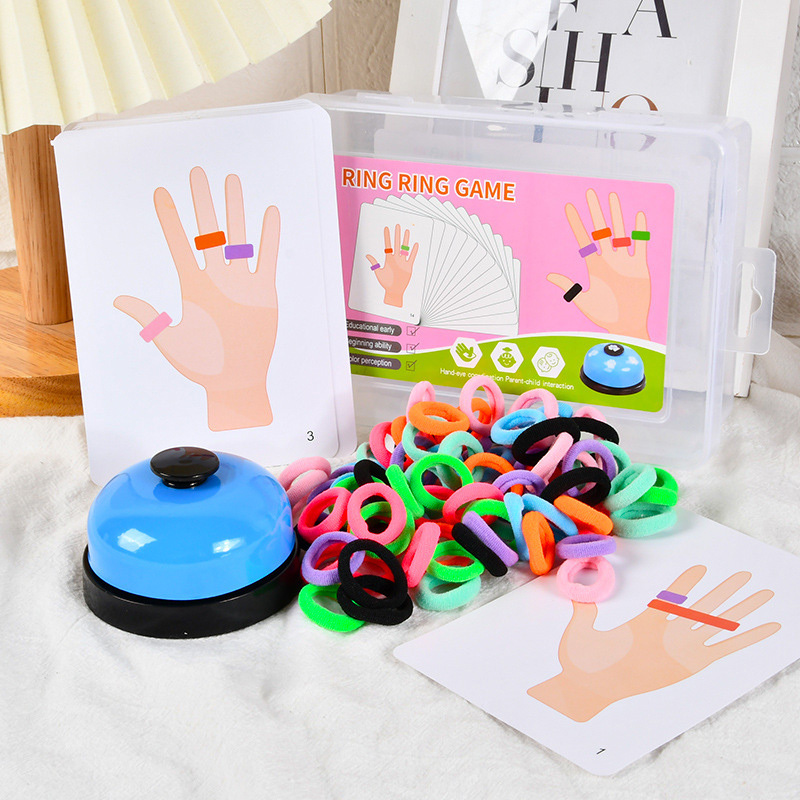 Board Game Ideas - Mainan pendidikan anak, cincin jari papan