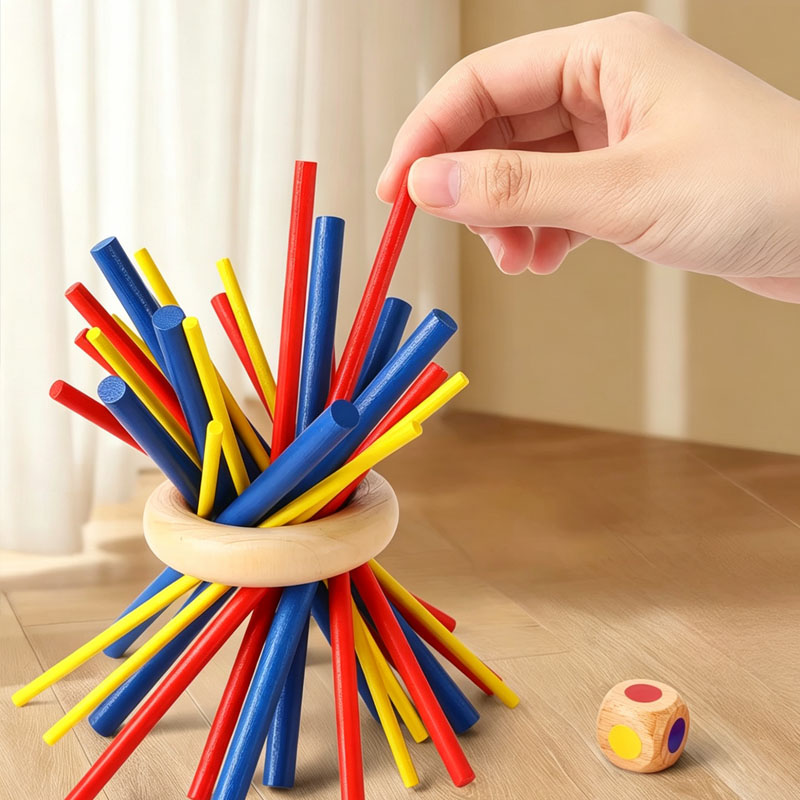 Board Game Ideas - Mainan Kayu Pick Up Sticks untuk