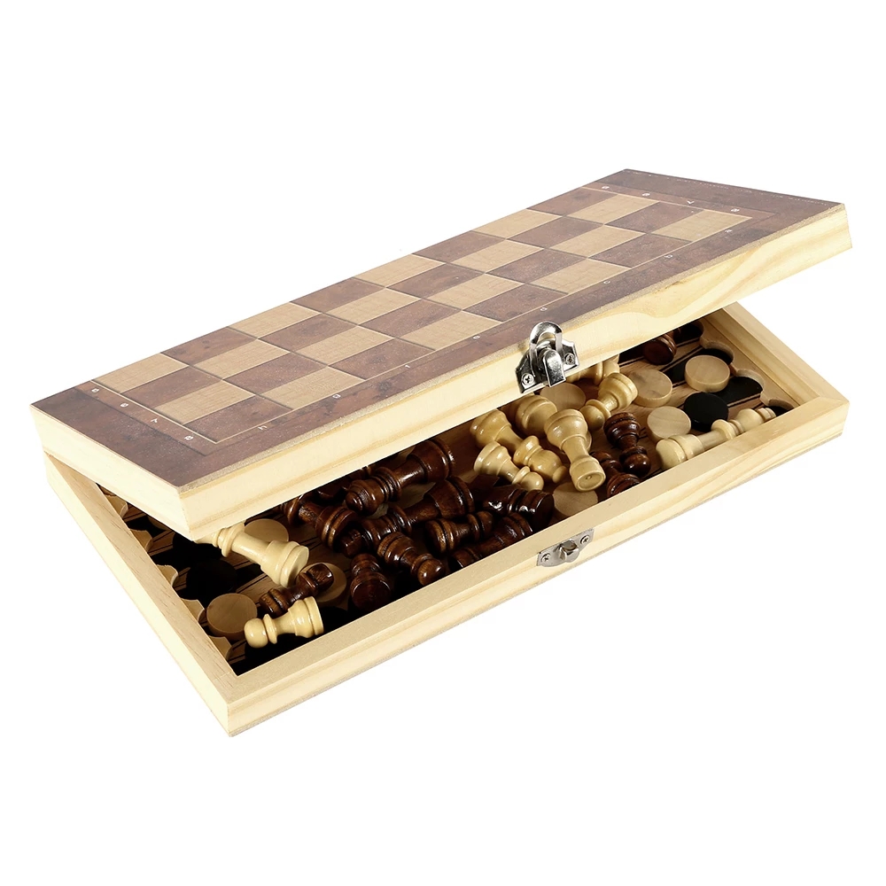 Papan catur 3 in 1, papan perm - Board Game Harvest ulasan dan harga
