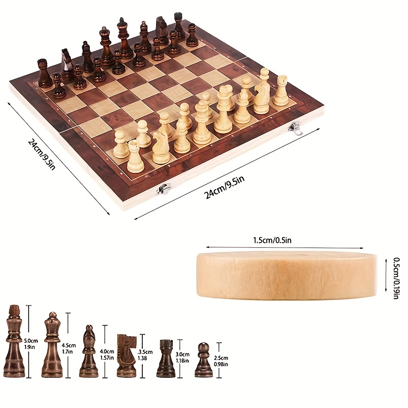 Papan catur 3 in 1, papan perm - Board Game Harvest ulasan dan harga