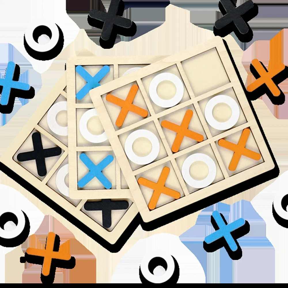 Kayu XO Tic Tac Toe Game Mini  - Board Game Ideas ulasan dan harga