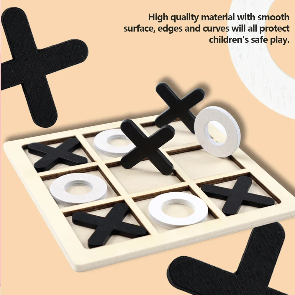 Kayu XO Tic Tac Toe Game Mini  - Board Game Ideas ulasan dan harga