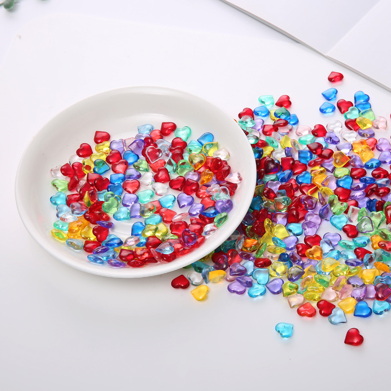 100 buah 10*4mm bentuk hati ak - Board Game Harvest ulasan dan harga