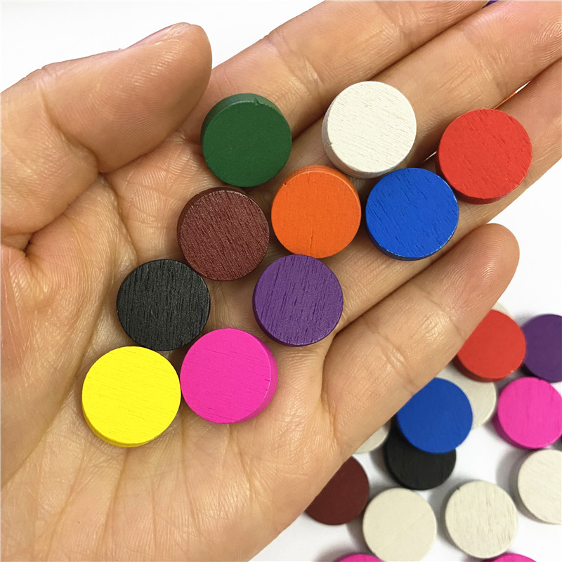 50 buah 15*5MM 11 warna Disk k - Board Game Harvest ulasan dan harga