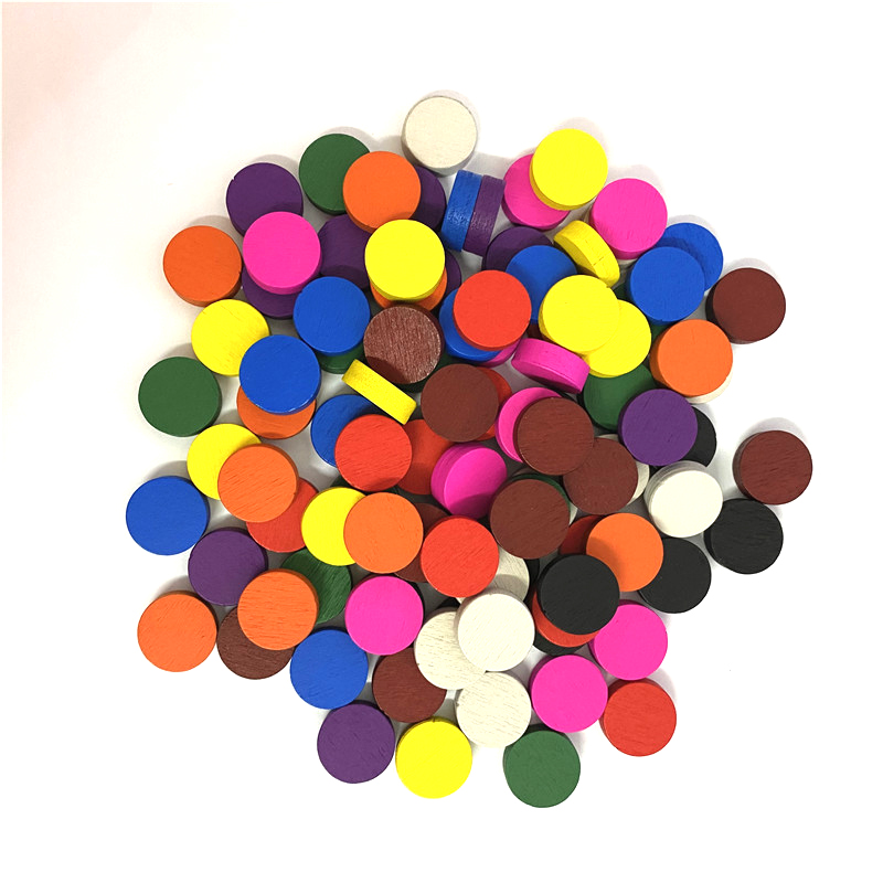 50 buah 15*5MM 11 warna Disk k - Board Game Harvest ulasan dan harga