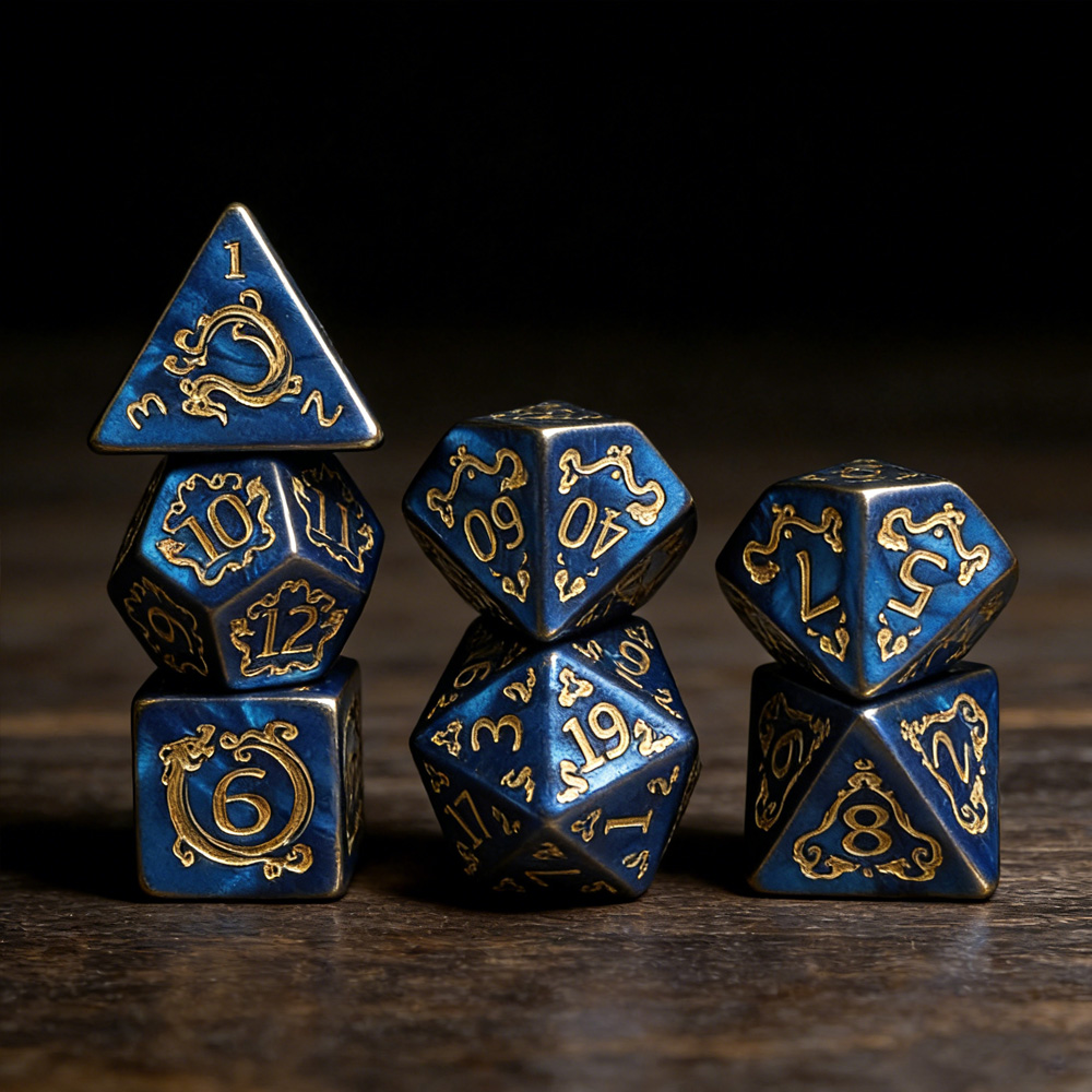 DND Dice 7Pcs/set Dadu Polihed - Board Game Pandemic ulasan dan harga
