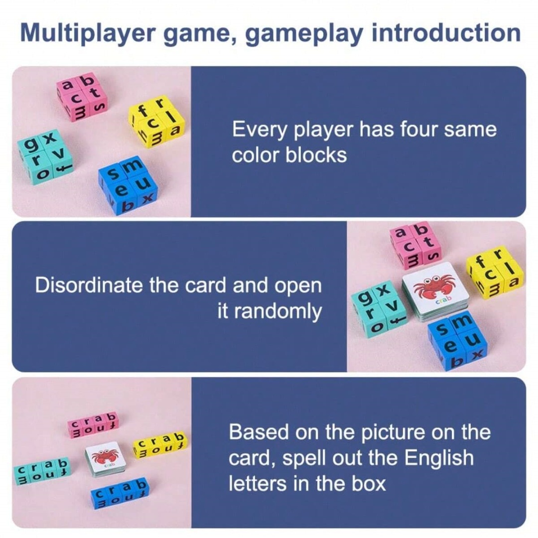 Permainan Papan Ejaan Alfabet  - Board Game Ideas ulasan dan harga