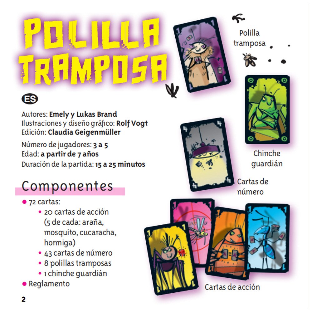 Polilla Tramposa Bahasa Spanyo - Board Game Wingspan ulasan dan harga