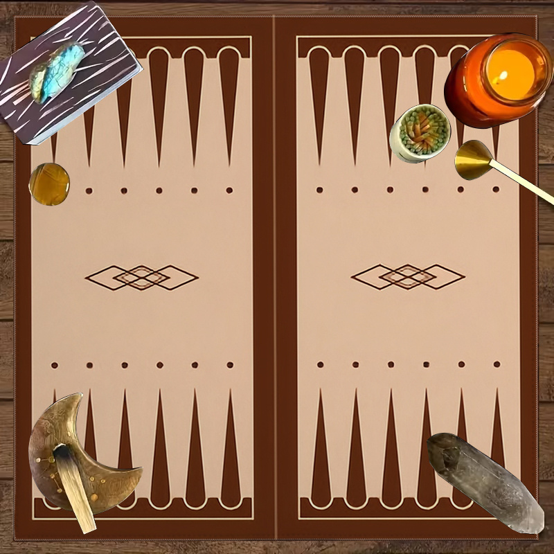 1 Buah Taplak Meja Tarot Cetak - Board Game Harvest ulasan dan harga