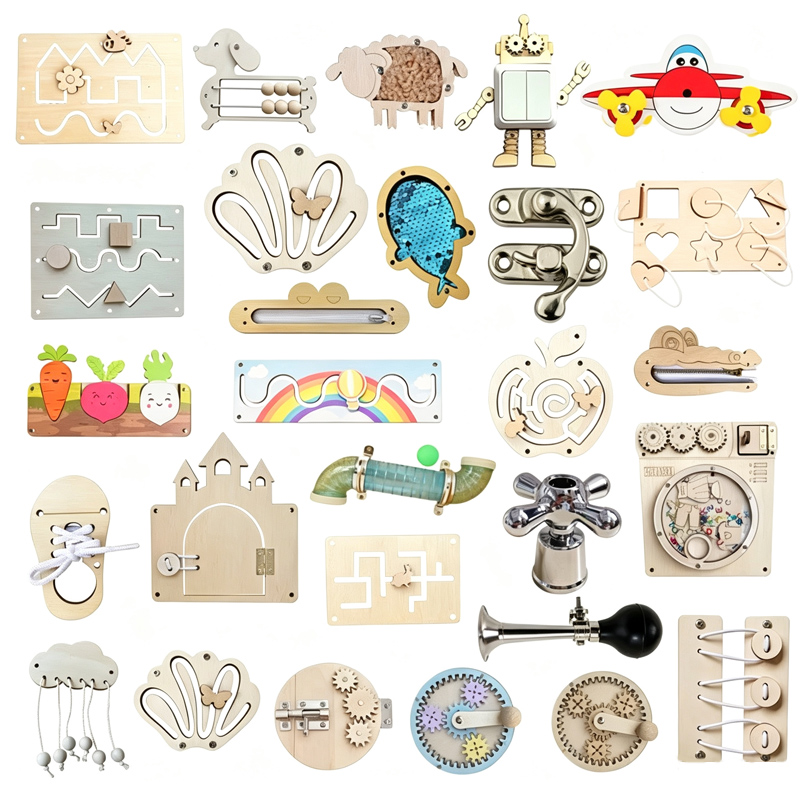 Aksesori anak papan sibuk DIY  - Board Game Ideas ulasan dan harga