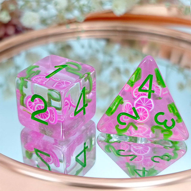 7 buah/set dadu papan permaina - Board Game Digital ulasan dan harga