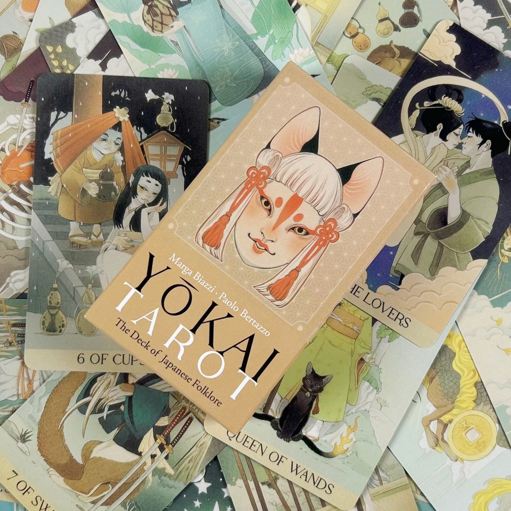 Dek Kartu Tarot Yokai 78 Buah  - Board Game Research ulasan dan harga