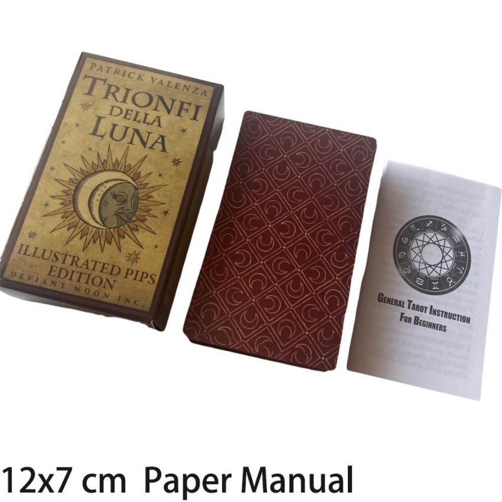 Trionfi Luna ilustrasi Tarot 1 - Board Game Research ulasan dan harga