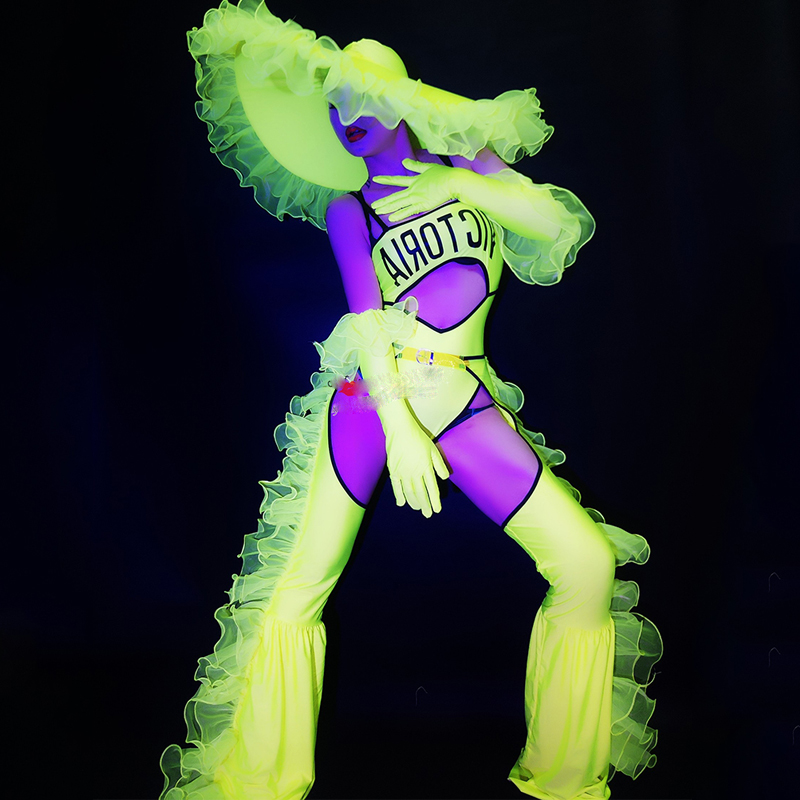 Jumpsuit Neon Dj Ds Bar Klub M - Board Game Yogi ulasan dan harga