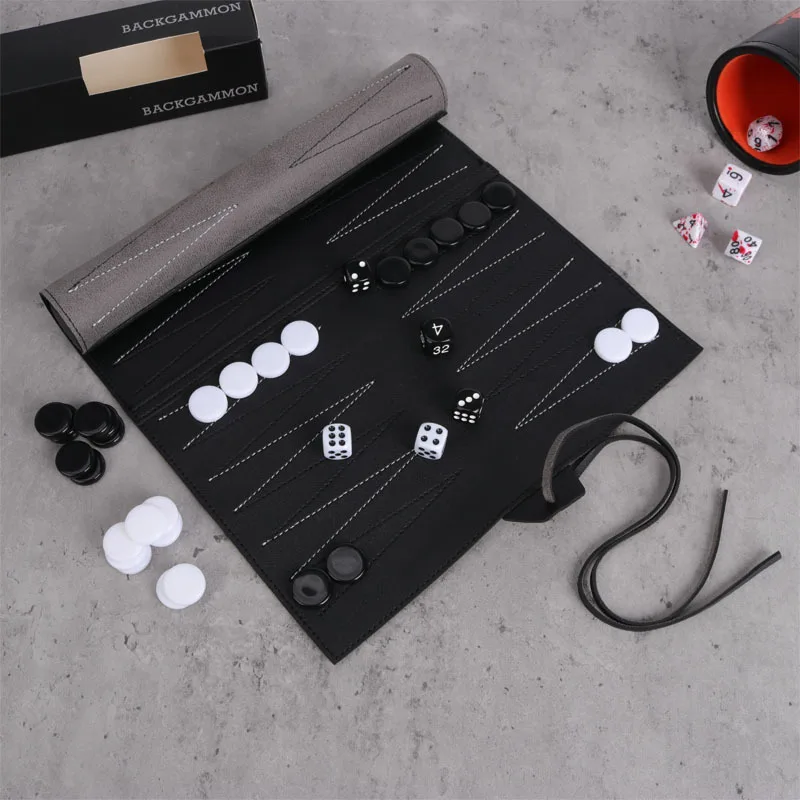 Set Backgammon gulung portabel - Board Game Harvest ulasan dan harga