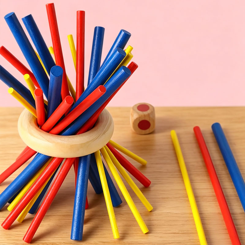 Mainan Kayu Pick Up Sticks unt - Board Game Ideas ulasan dan harga